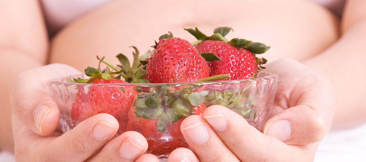 Beneficios de comer fresas durante el embarazo